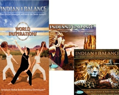 Indian Balance Package 1 DVD + 2 CDs